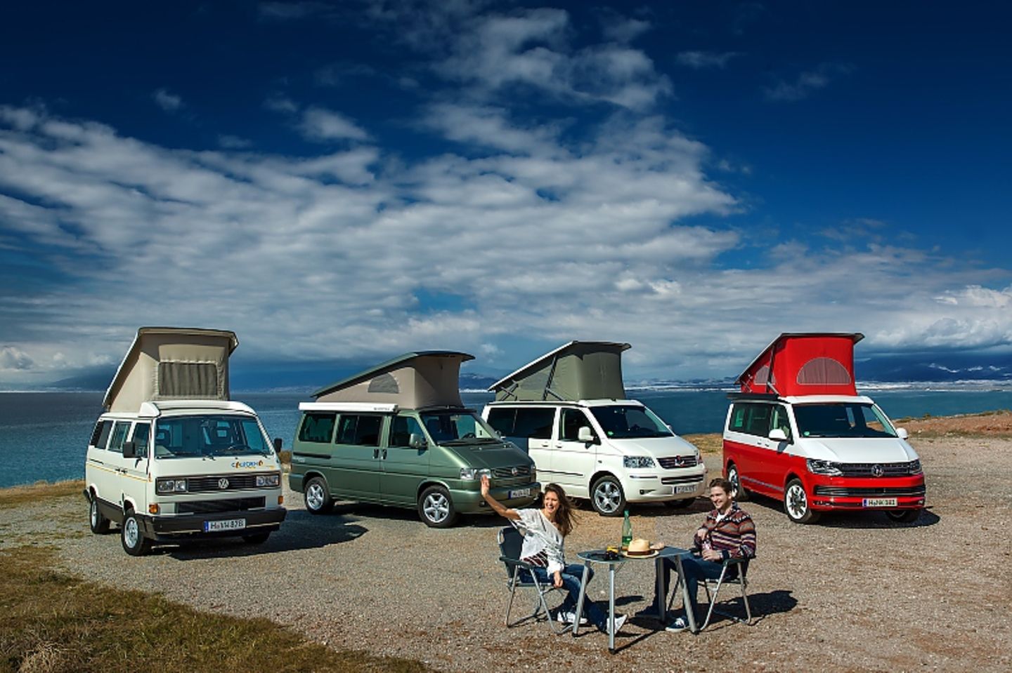 VW California Generationen