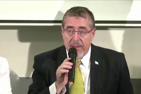 Video: Menschenrechtskommission - Todesdrohungen gegen Guatemalas künftigen Präsidenten