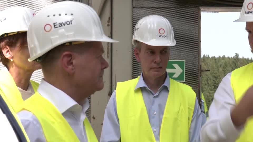 Video: Scholz sieht großes Potenzial für Tiefen-Geothermie in Deutschland