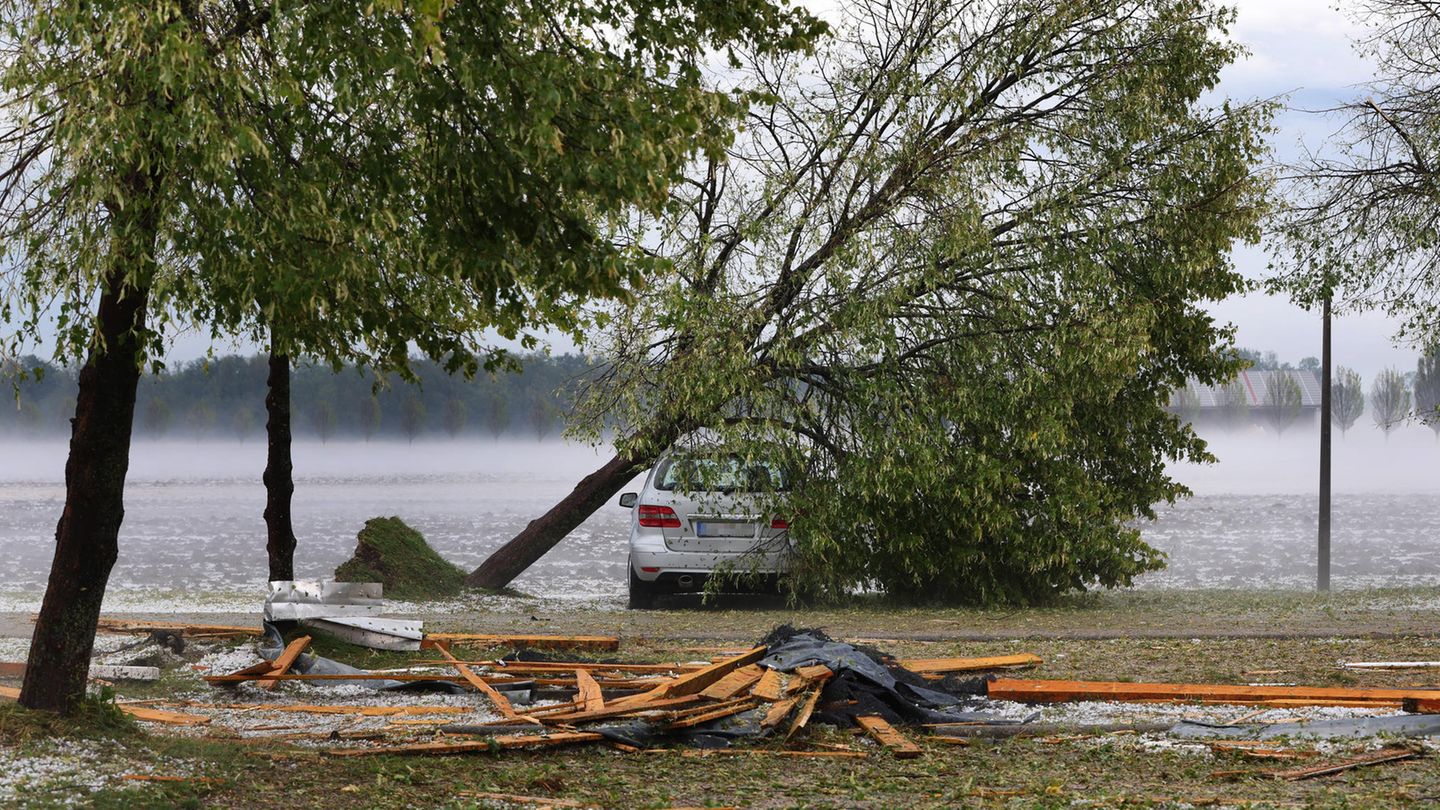 Unwetter in Deutschland