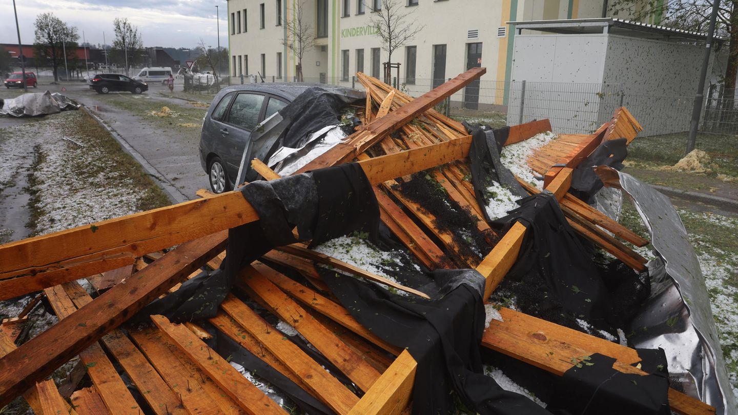 Unwetter in Deutschland