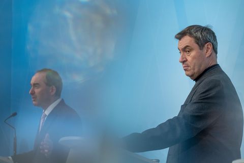 Hubert Aiwanger und Markus Söder