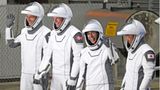 Vier Raumfahrende am Nasa-Weltraumbahnhof Cape Canaveral