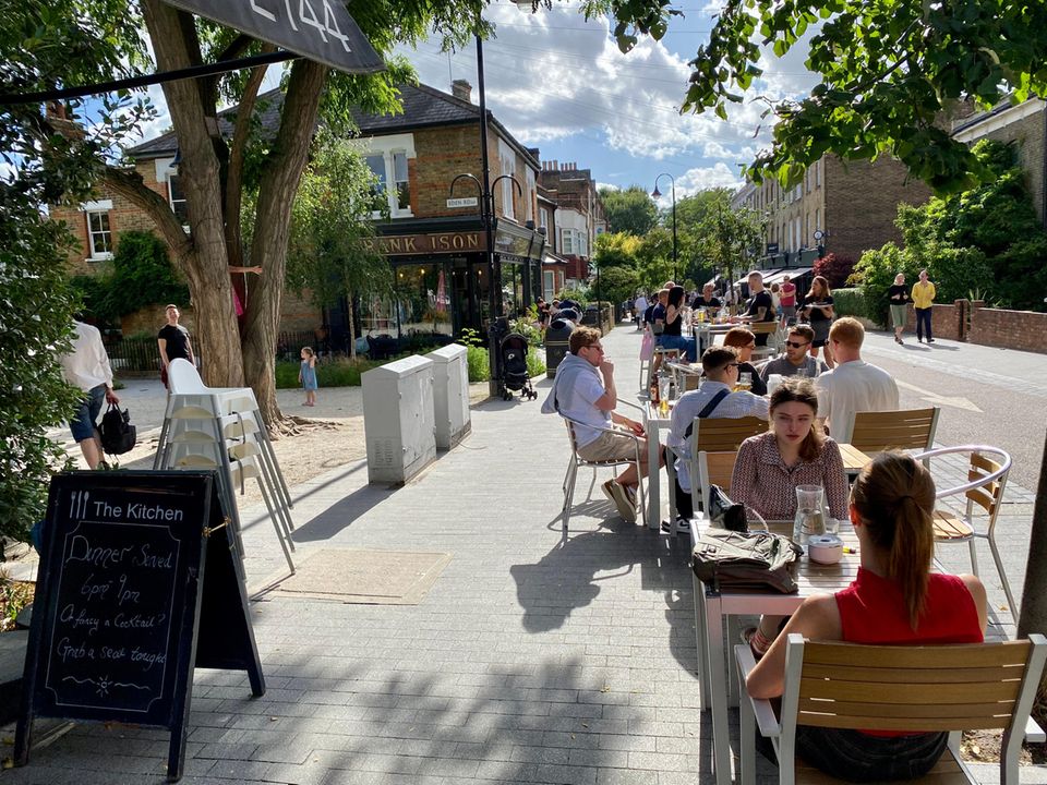 London mit dem Rad Dieser Stadtteil ist KleinHolland in England
