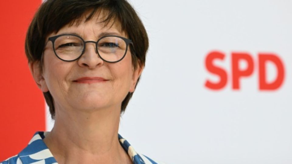 Die SPD-Ko-Vorsitzende Saskia Esken