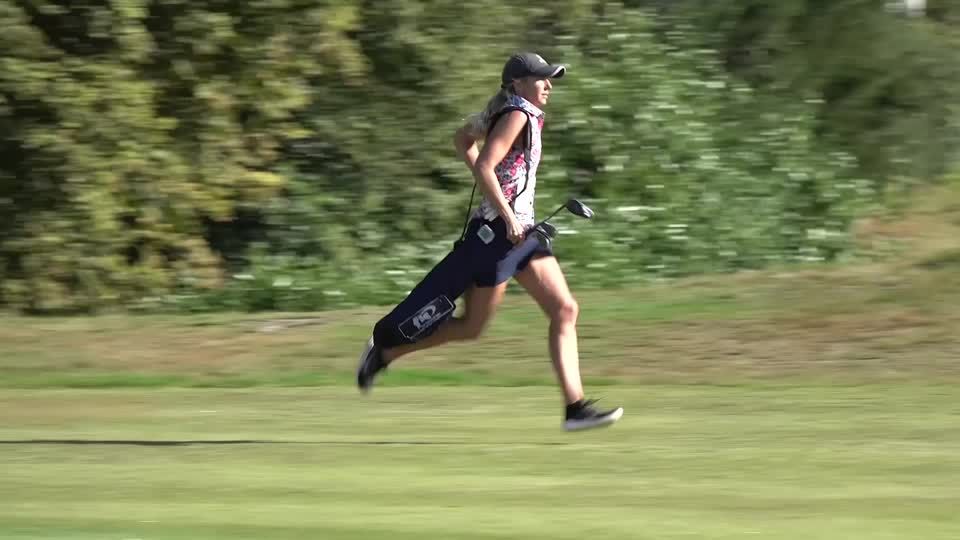 Video: Speedgolf in England: 18 Löcher in 25 Minuten