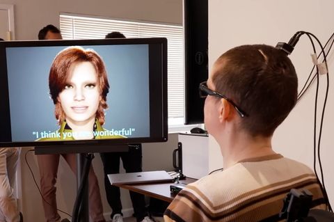 Gehirnimplantat: Avatar lässt Frau nach Schlaganfall wieder sprechen