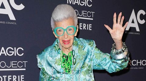 Paradiesvogel: Iris Apfel feiert am 29. August ihren 102. Geburtstag