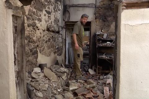 Video: Waldbrände in Griechenland: Eine Schneise der Verwüstung