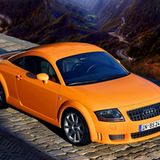 Der Audi TT in Papaya Orange, (2003)