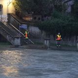 Auch in Deutschland kam es zu heftigen Regenfällen in der Alpenregion. Der Inn trat in Teilen Bayerns über die Ufer