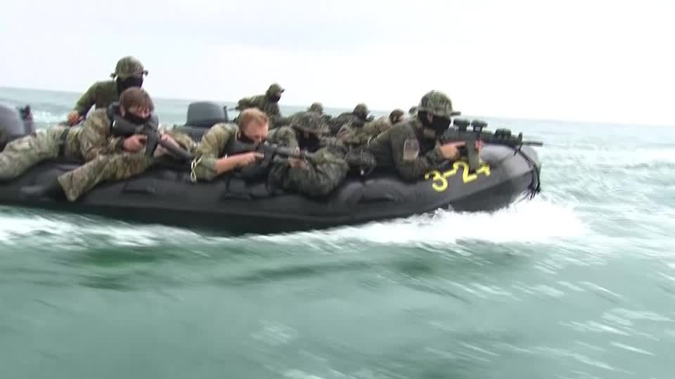 Video: Südkorea: Soldaten proben für den Ernstfall