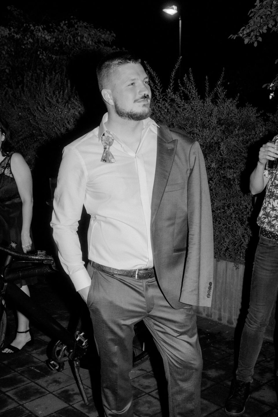 Sven Bäring Ein junger Mann im Anzug