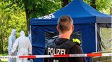 Spurensicherung und Polizei in Berlin