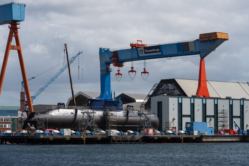 Dragon Dragon Marine U-Boot kurz nach der Fertigstellung