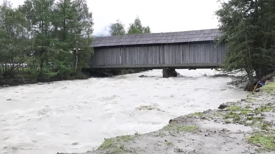 Video: Unwetterlage in Österreich entspannt sich