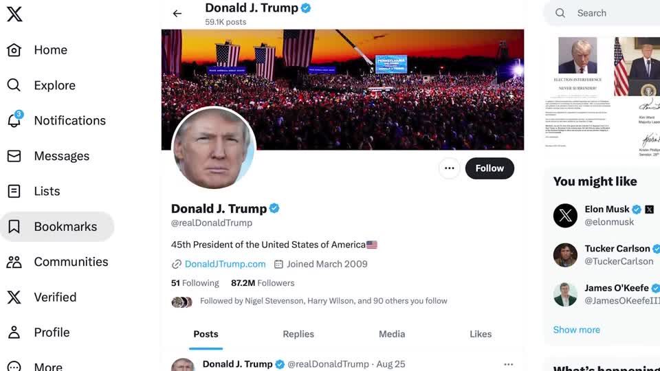 Video: Ex-Twitter-Plattform "X" lässt vor US-Wahl politische Werbung zu