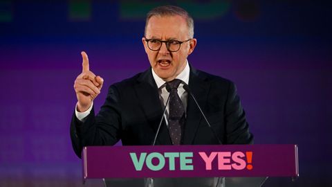 Premierminister Albanese brachte mit seiner Regierung das Referendum auf den Weg. 