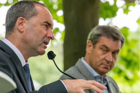 Hubert Aiwanger und Markus Söder