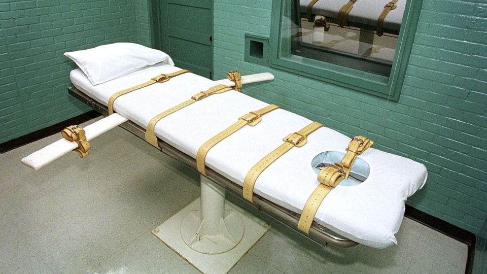 Eine Hinrichtungszelle in den USA. Der Bundesstaat Alabama will eine neue Hinrichtungsmethode anwenden.