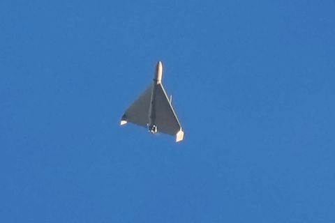 Russland verwendet unter anderem die im Iran hergestellte Shahed-Drohne. Inzwischen sollen sie den Flugkörper auch selbst herstellen. 