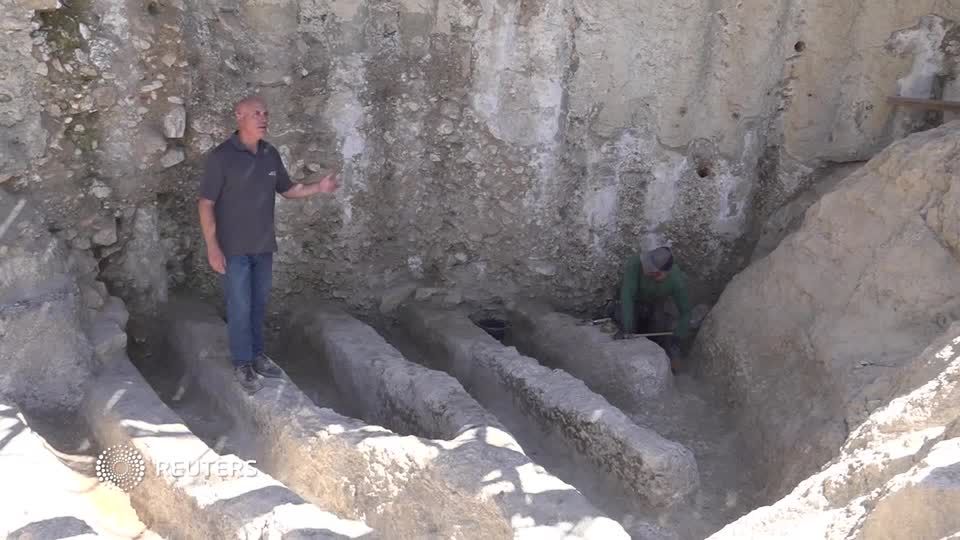 Video: Archäologen finden "geheimnisvolle" Kanäle in Jerusalem Video: Archäologen finden "geheimnisvolle" Kanäle in Jerusalem