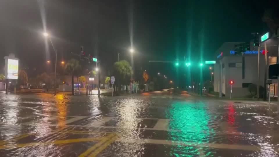 Video: Hurrikan Idalia erreicht Florida - "Dies ist ein sehr, sehr heftiger Sturm"