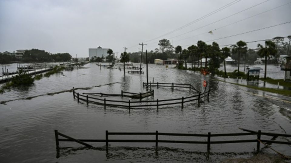 Überschwemmungen in Steinhatchee, Florida