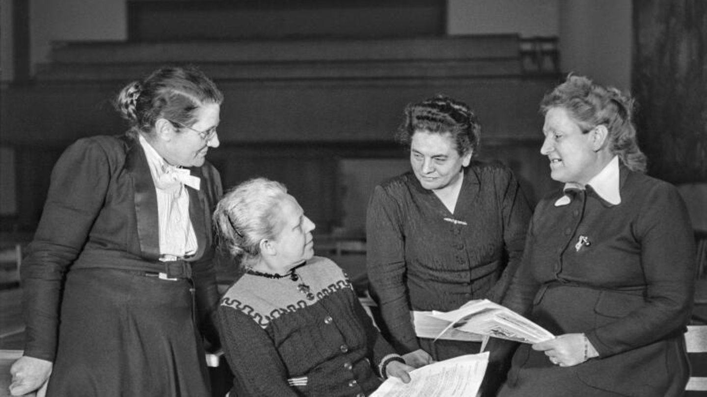 How the mothers of the Basic Law had to fight 75 years ago