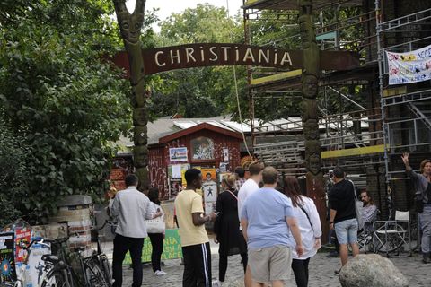 Kopenhagens Christiania-Viertel