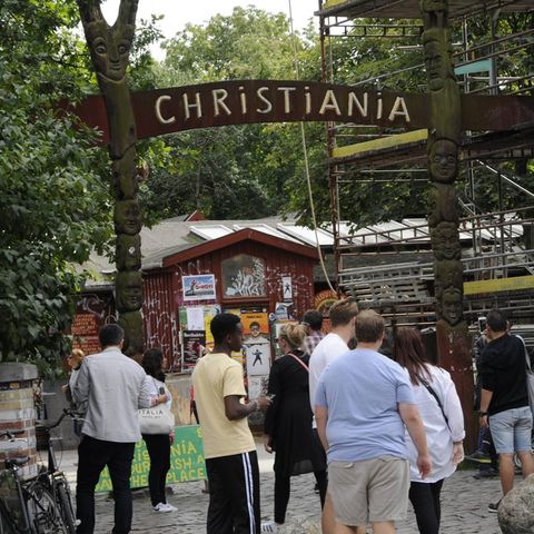Kopenhagens Christiania-Viertel