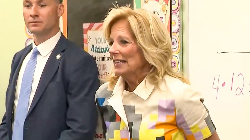 "Halt's Maul!": Schulkind pöbelt angeblich First Lady Jill Biden an – was hinter dem Video steckt