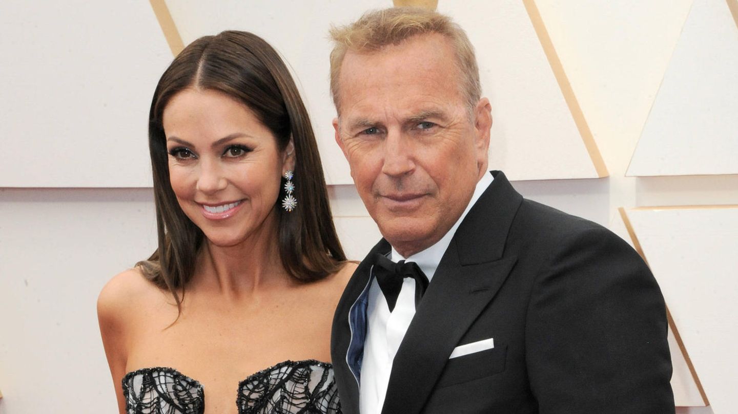 Christine Baumgartner und Kevin Costner