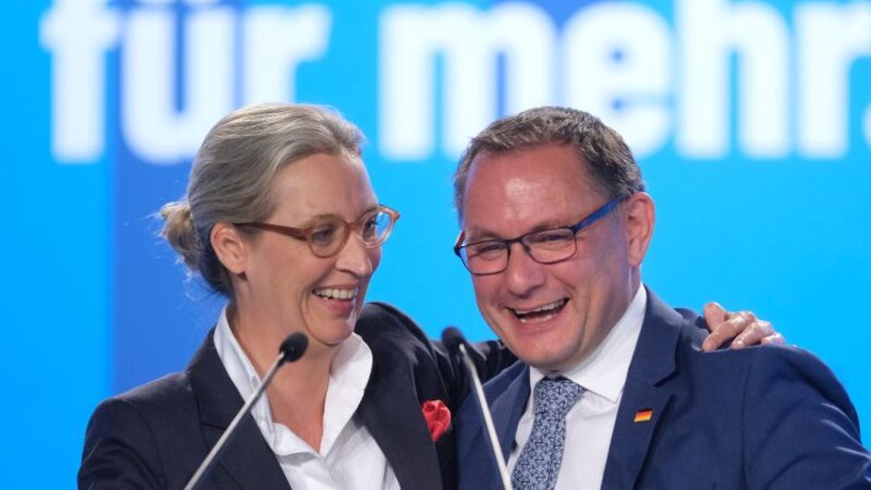 Alice Weidel und Tino Chrupalla