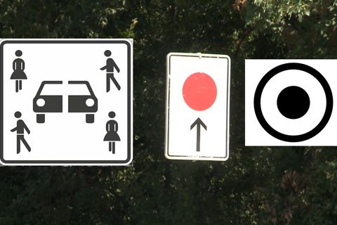 Verkehrsschilder, die viele Autofahrer nicht kennen