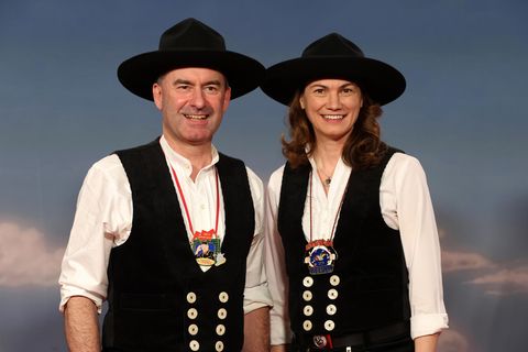 Hubert Aiwanger und seine Partnerin Tanja Schweiger 