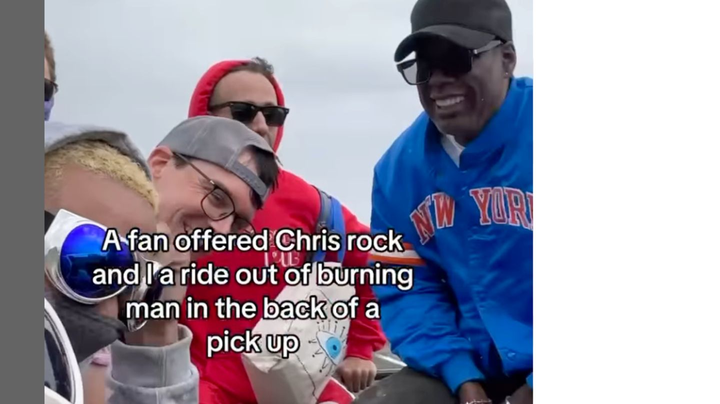 “Burning Man”: Chris Rock and Diplo are evacuated from the compound