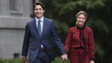 Justin Trudeau und seine Frau Sophie  Gregoire Trudeau