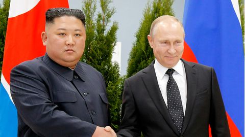 Wladimir Putin und Kim Jong Un