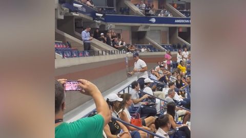 Eklat bei US Open – Zverev lässt Zuschauer nach Hitler-Hymne entfernen