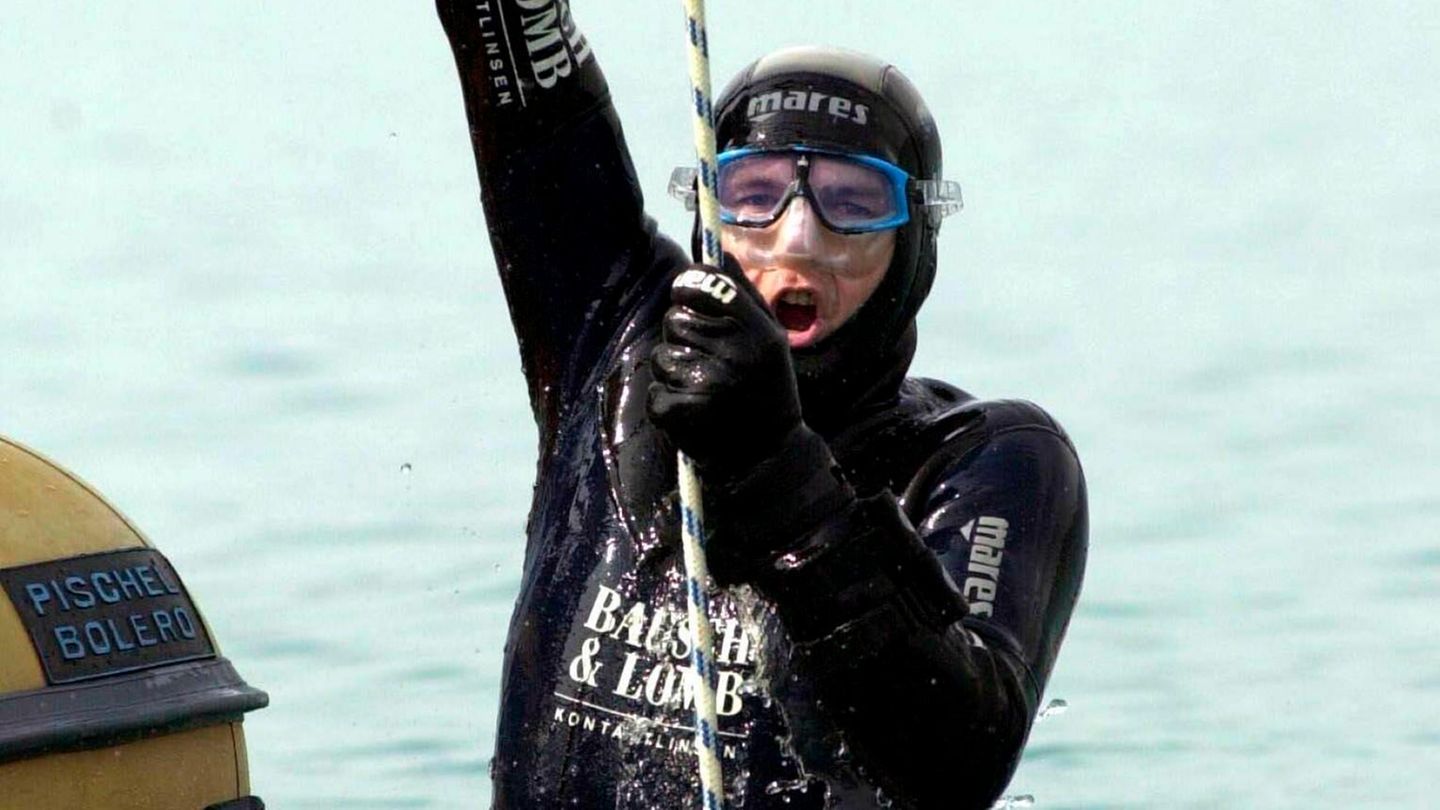 Freediver Benjamin Franz suffered a stroke in 2002.  That’s how he feels today