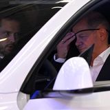 Probesitzen darf der Kanzler natürlich auch