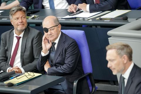 Bundeskanzler Olaf Scholz (SPD)