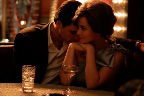 Elvis (Jacob Elordi) und seine Frau (Cailee Spaeny) in einer Szene des Films "Priscilla"