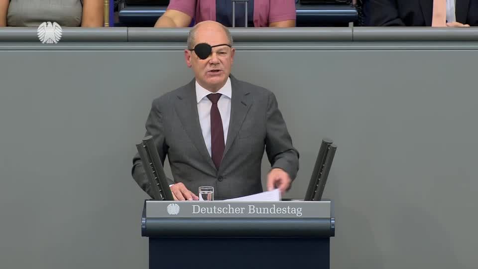 Video: Scholz fordert in Ruck-Rede nationale Kraftanstrengung