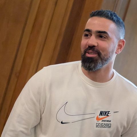 Anis Ferchichi alias Bushido, hier bei einem Gerichtstermin 2019