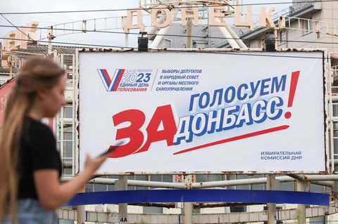 Wahlkampf Russland