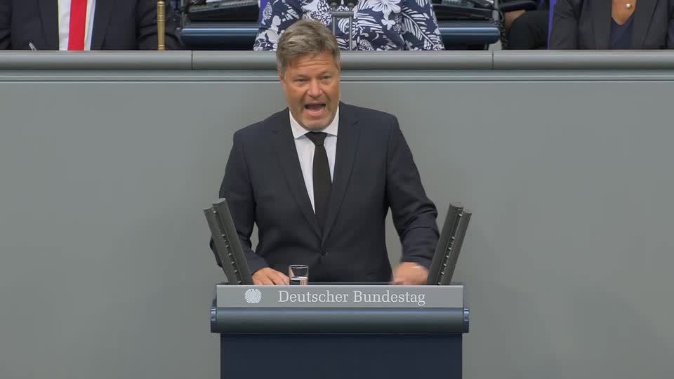 Video: Habeck will Deutschland aus der Komfortzone holen