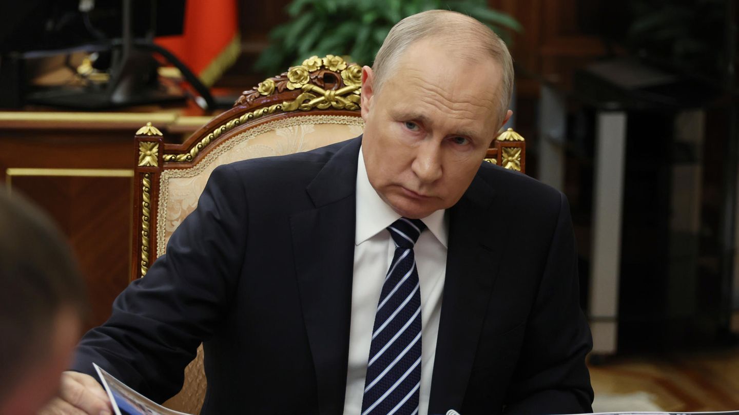 Der russische Präsident Wladimir Putin im Kreml