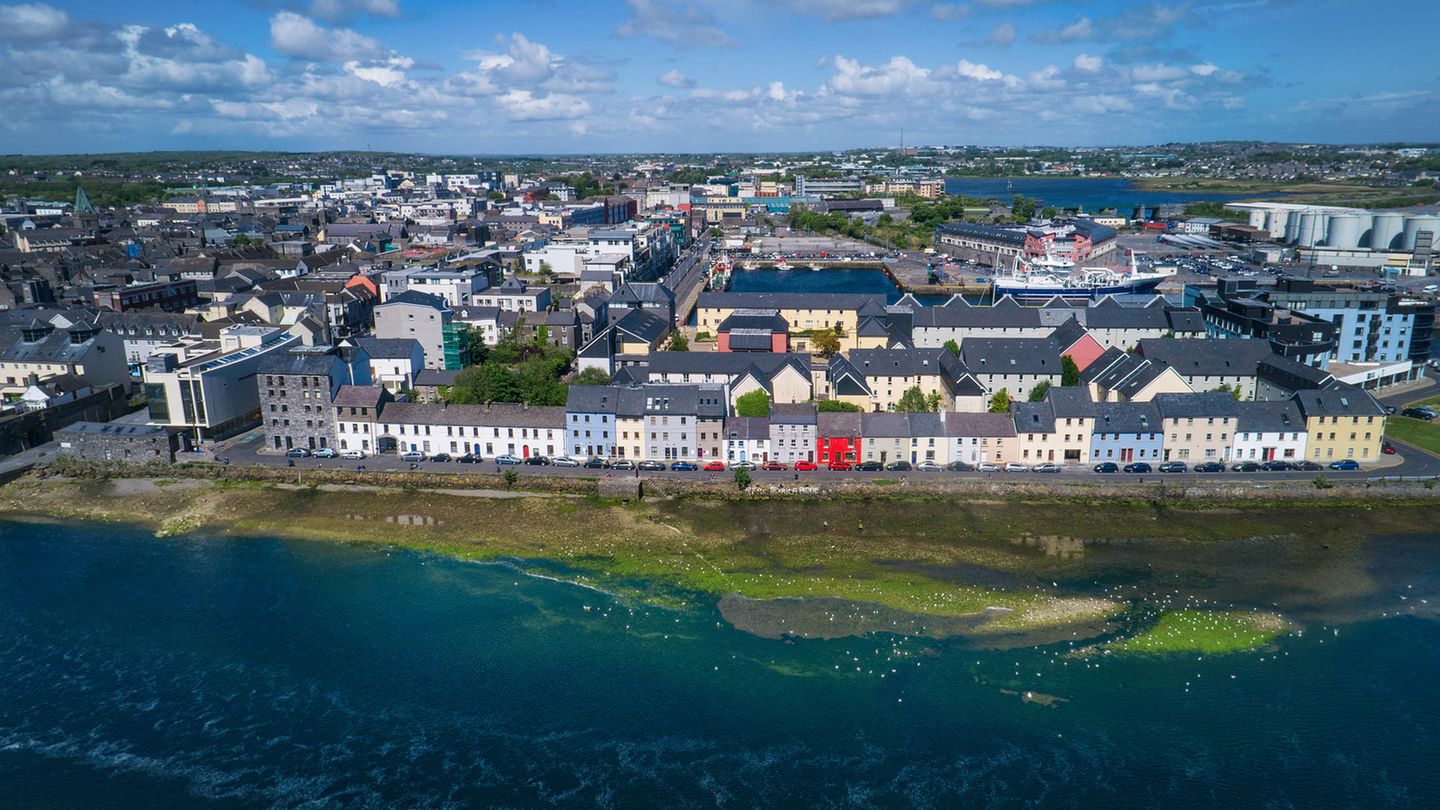 Die Küste von Galway, Irland